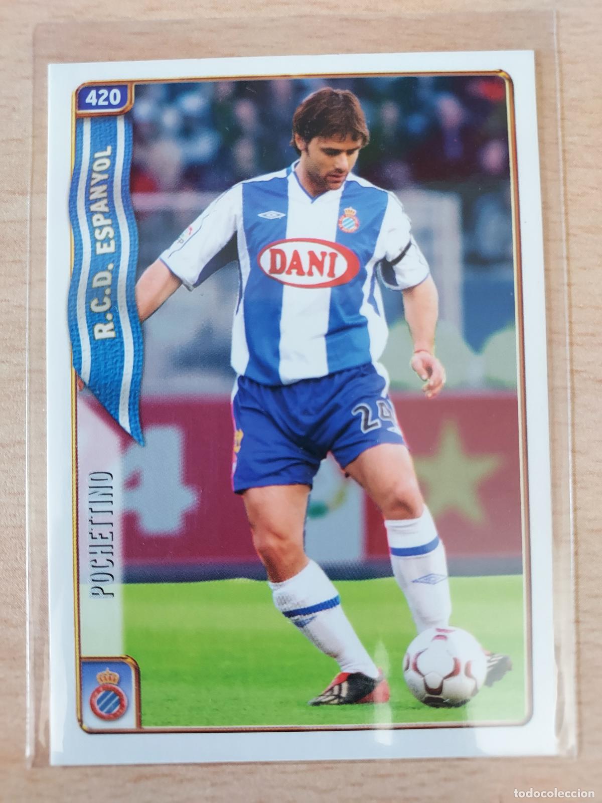 Cromos de F&uacute;tbol: 2004-2005 - 420 POCHETTINO - RCD ESPANYOL - MUNDICROMO