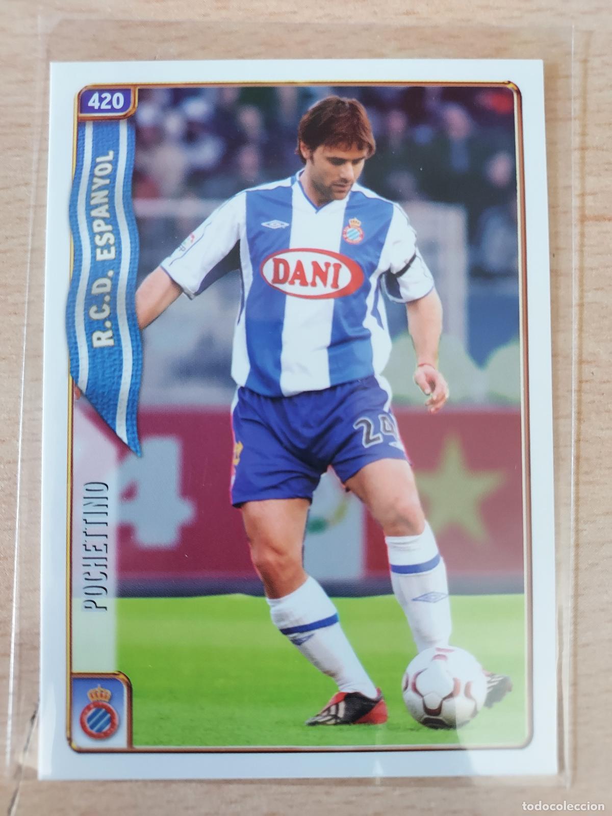 Cromos de F&uacute;tbol: 2004-2005 - 420 POCHETTINO - RCD ESPANYOL - MUNDICROMO
