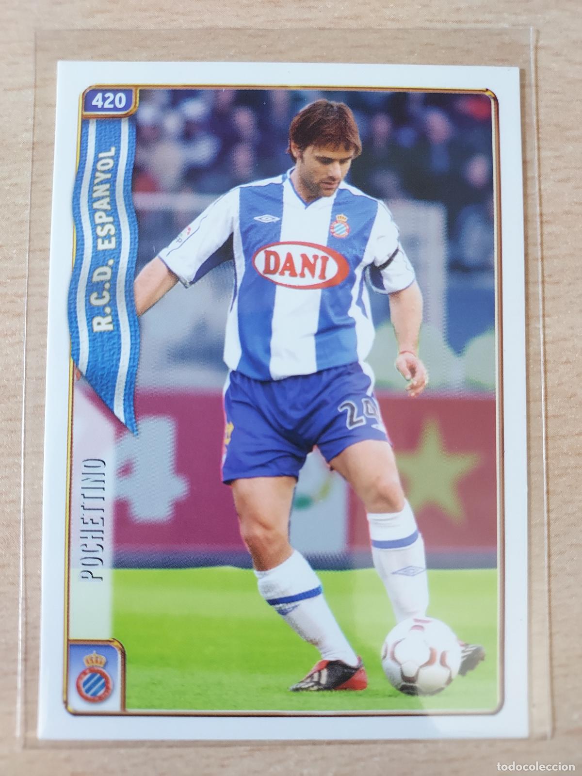 Cromos de F&uacute;tbol: 2004-2005 - 420 POCHETTINO - RCD ESPANYOL - MUNDICROMO