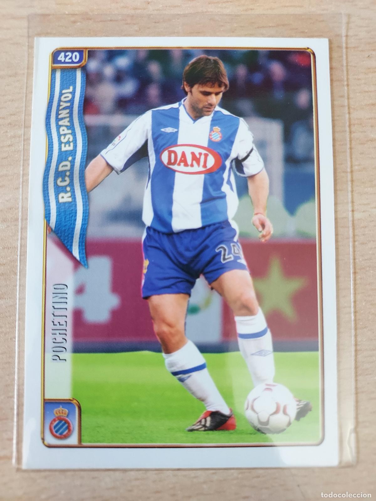 Cromos de F&uacute;tbol: 2004-2005 - 420 POCHETTINO - RCD ESPANYOL - MUNDICROMO