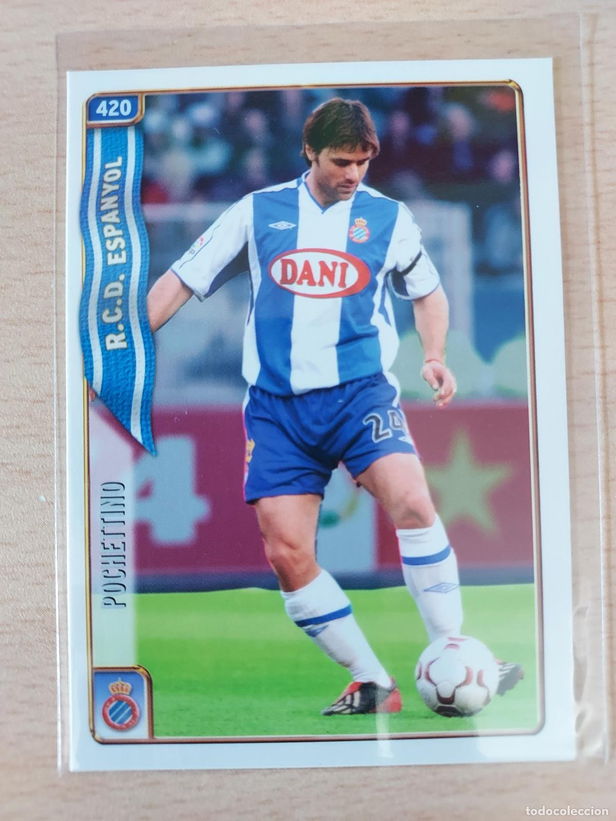 Cromos de F&uacute;tbol: 2004-2005 - 420 POCHETTINO - RCD ESPANYOL - MUNDICROMO