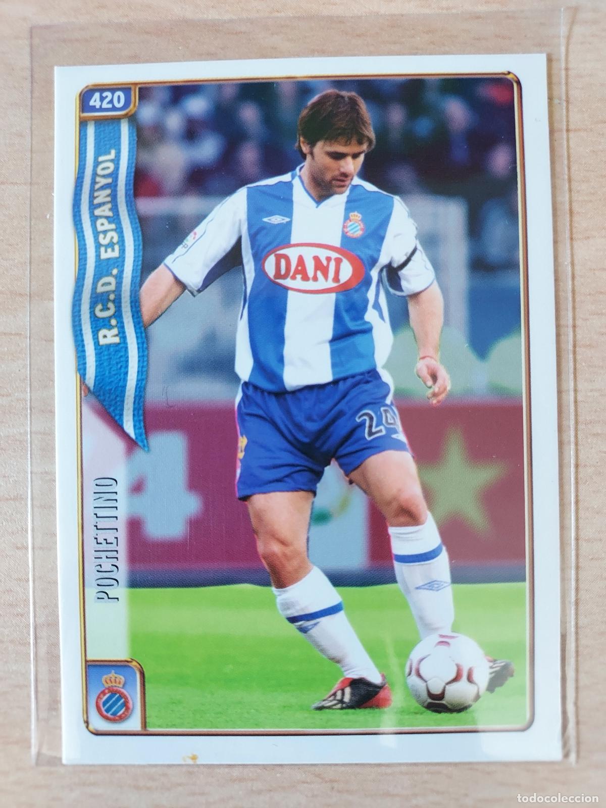 Cromos de F&uacute;tbol: 2004-2005 - 420 POCHETTINO - RCD ESPANYOL - MUNDICROMO