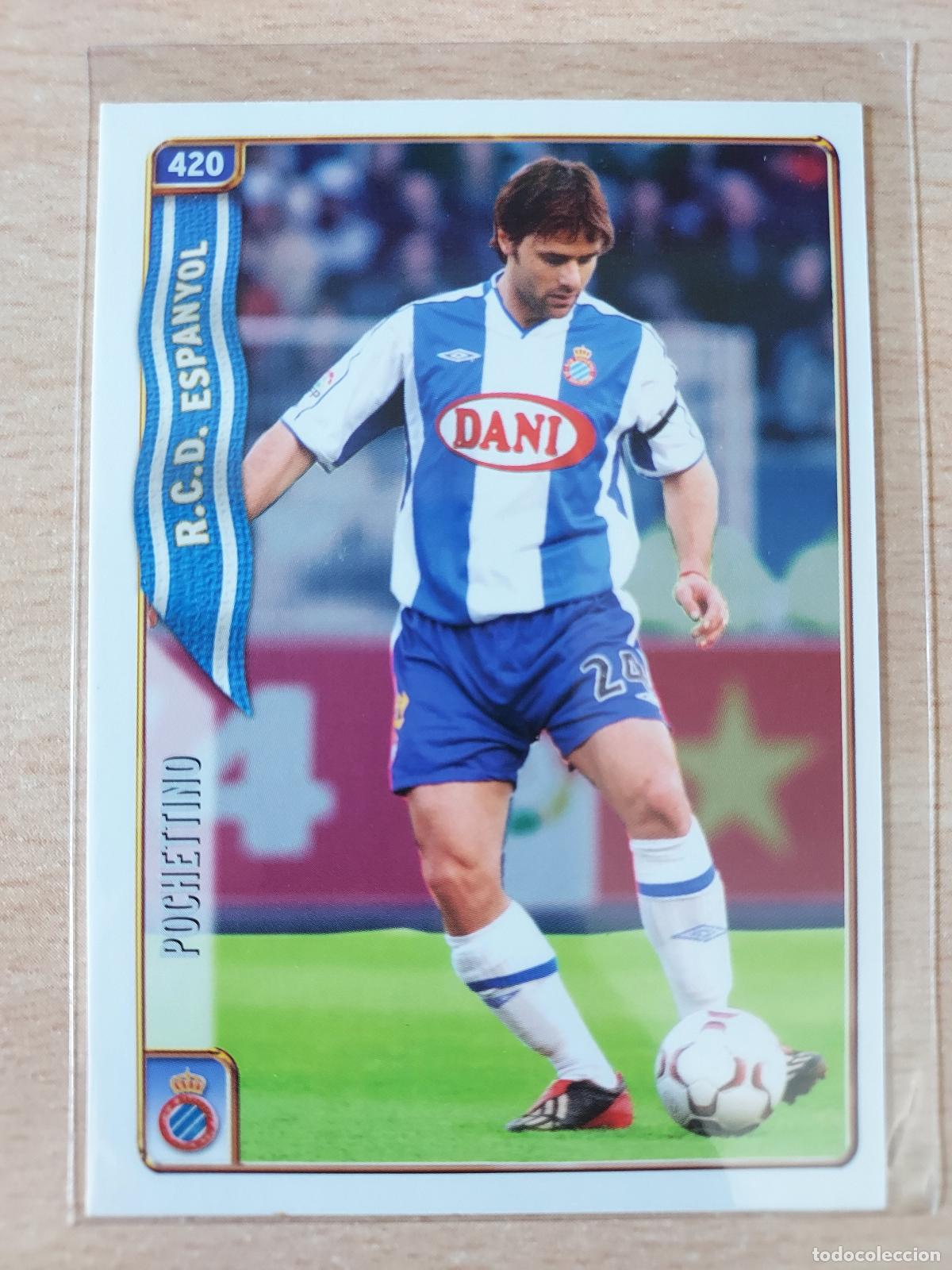 Cromos de F&uacute;tbol: 2004-2005 - 420 POCHETTINO - RCD ESPANYOL - MUNDICROMO
