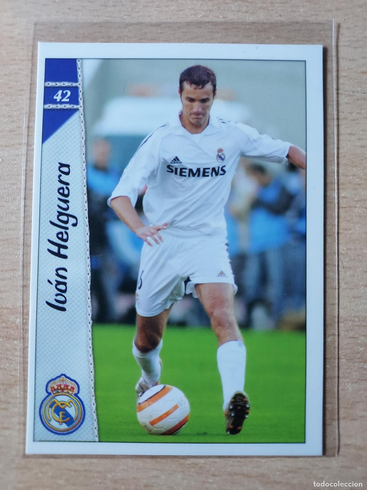 Figurine di Calcio: 2006-2007 - 42 IVAN HELGUERA - REAL MADRID - MUNDICROMO