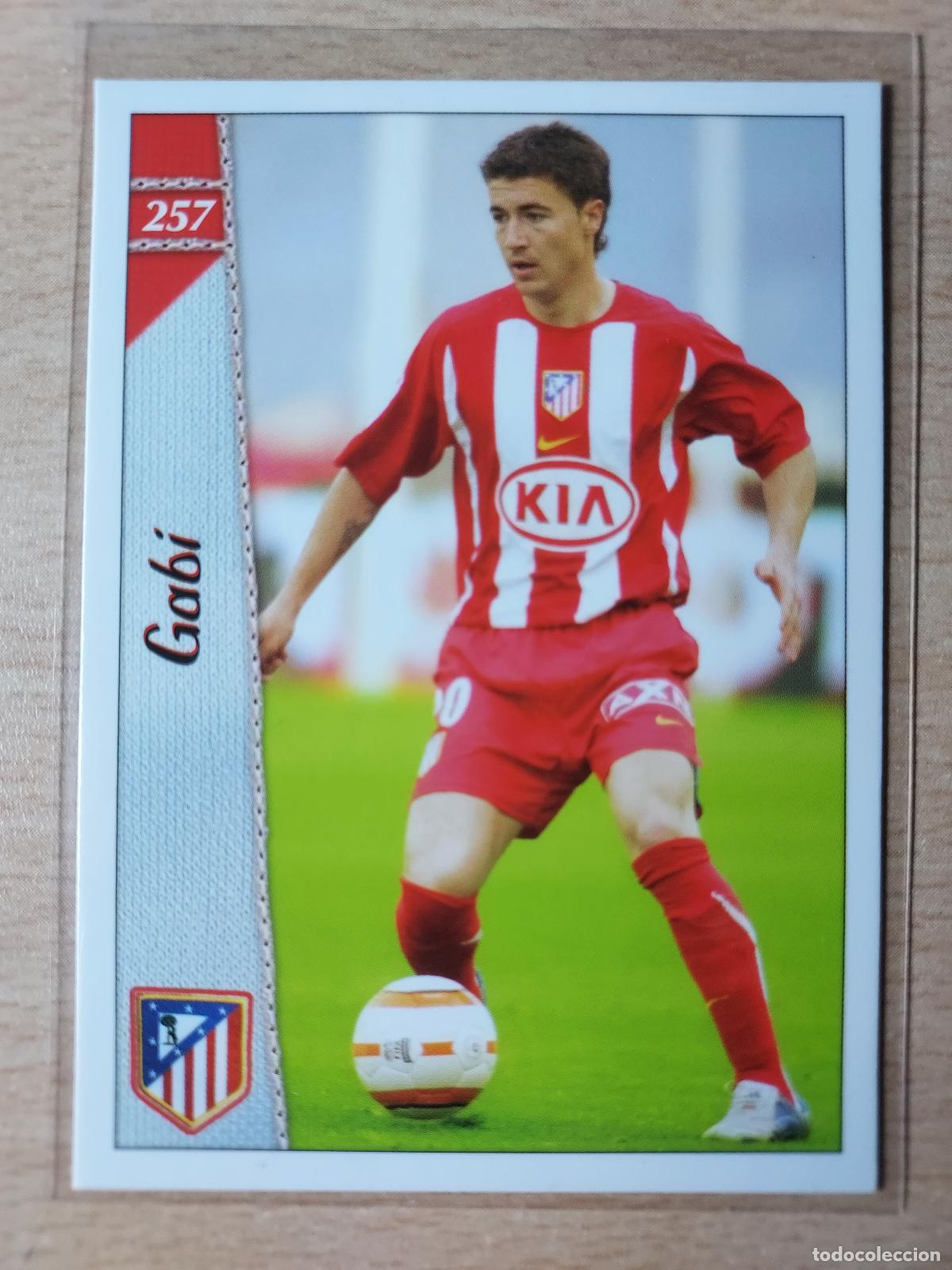 Cromos de F&uacute;tbol: 2006-2007 - 257 GABI - ATLETICO DE MADRID - MUNDICROMO