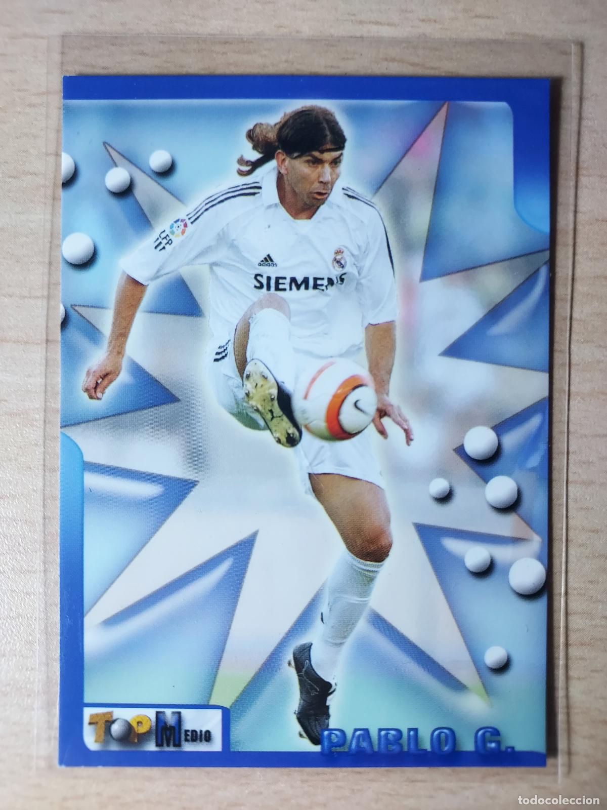 Fu&szlig;ball-Sticker: 2005-2006 - 110 PABLO GARCIA - REAL MADRID - MUNDICROMO TOP LIGA