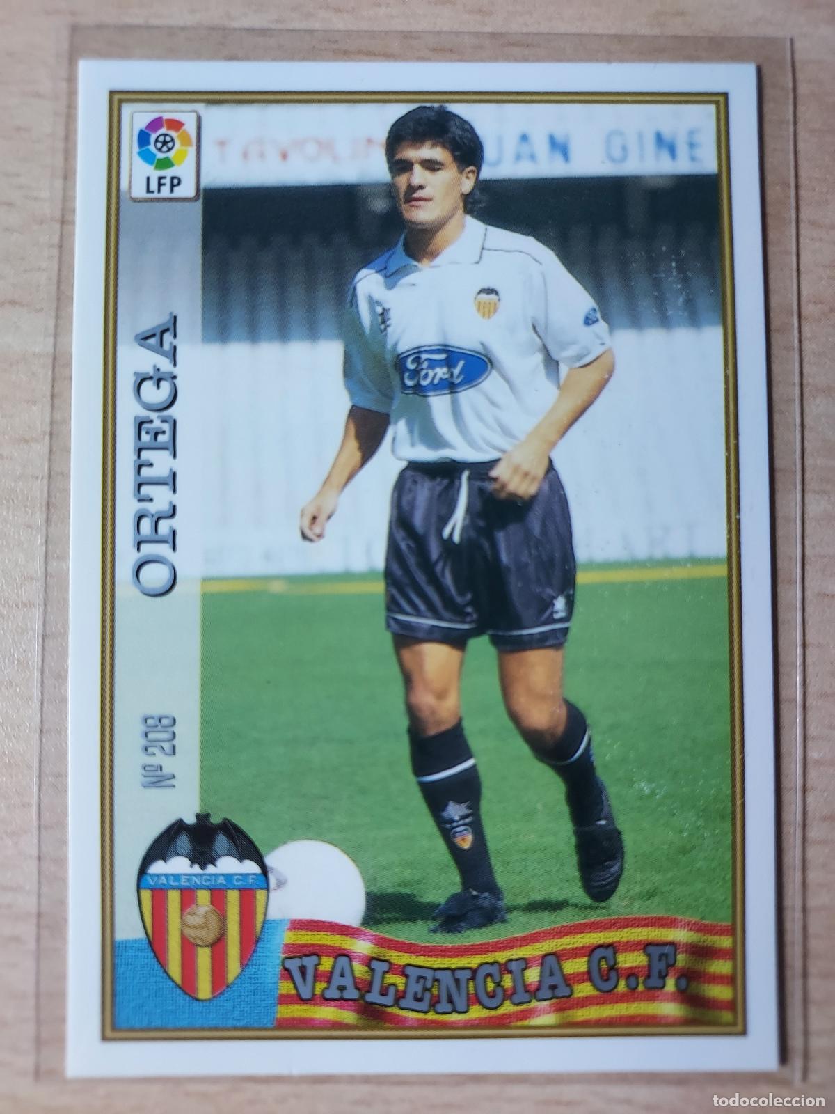 Fu&szlig;ball-Sticker: 1997-1998 - 208 ORTEGA - VALENCIA CF - MUNDICROMO