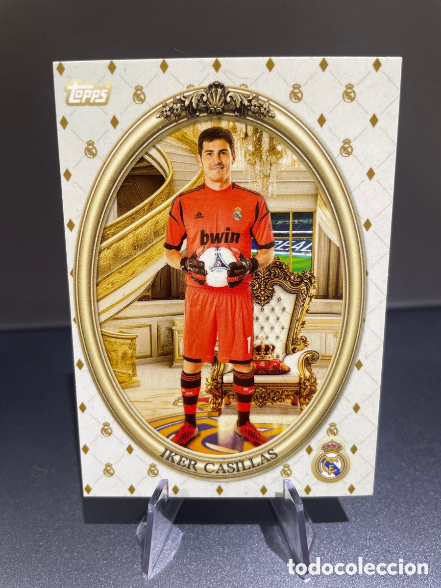 Cromos de F&uacute;tbol: Iker Casillas 48 King Topps Team Set Real Madrid 2025-26