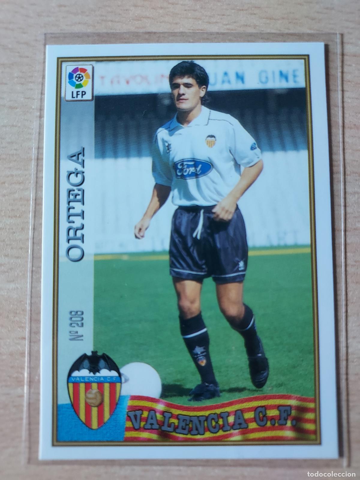 Fu&szlig;ball-Sticker: 1997-1998 - 208 ORTEGA - VALENCIA CF - MUNDICROMO