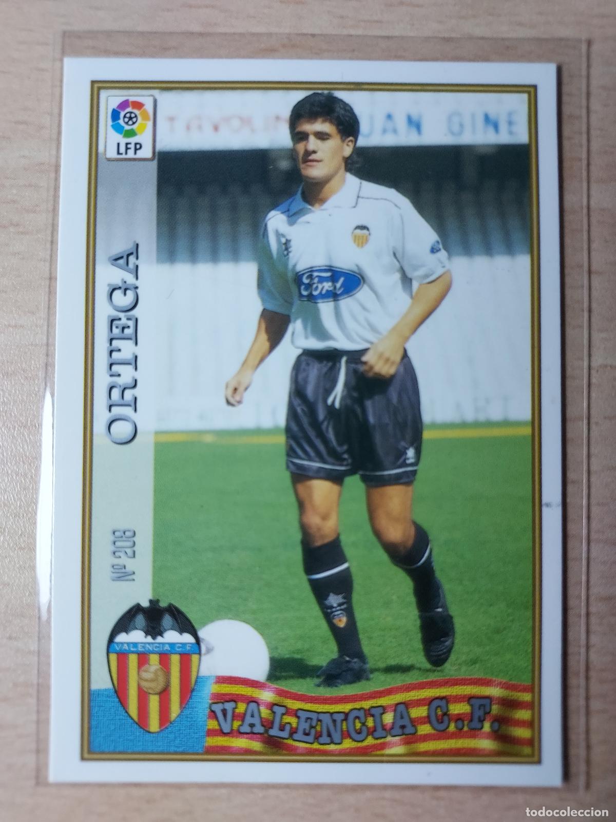 Fu&szlig;ball-Sticker: 1997-1998 - 208 ORTEGA - VALENCIA CF - MUNDICROMO