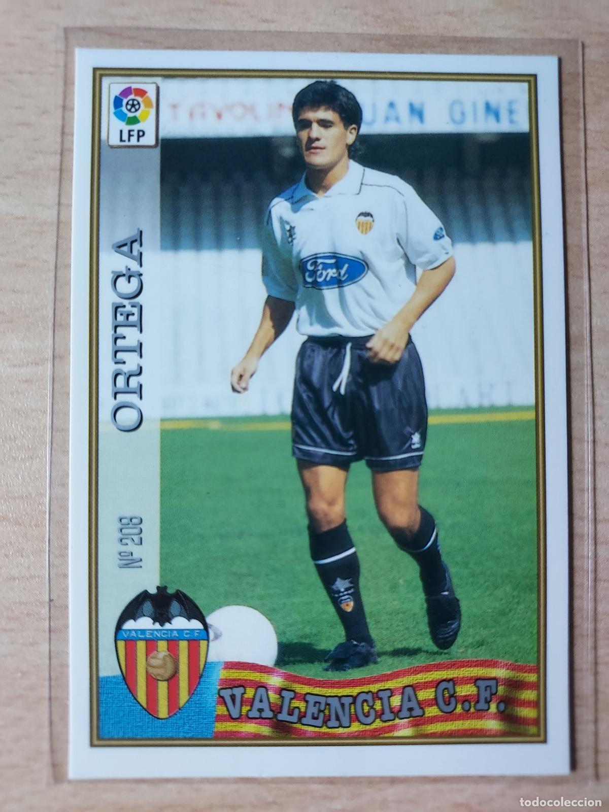 Fu&szlig;ball-Sticker: 1997-1998 - 208 ORTEGA - VALENCIA CF - MUNDICROMO