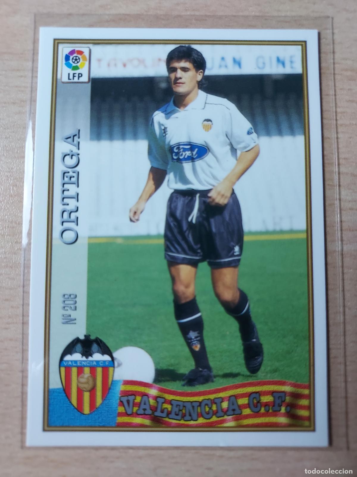 Fu&szlig;ball-Sticker: 1997-1998 - 208 ORTEGA - VALENCIA CF - MUNDICROMO