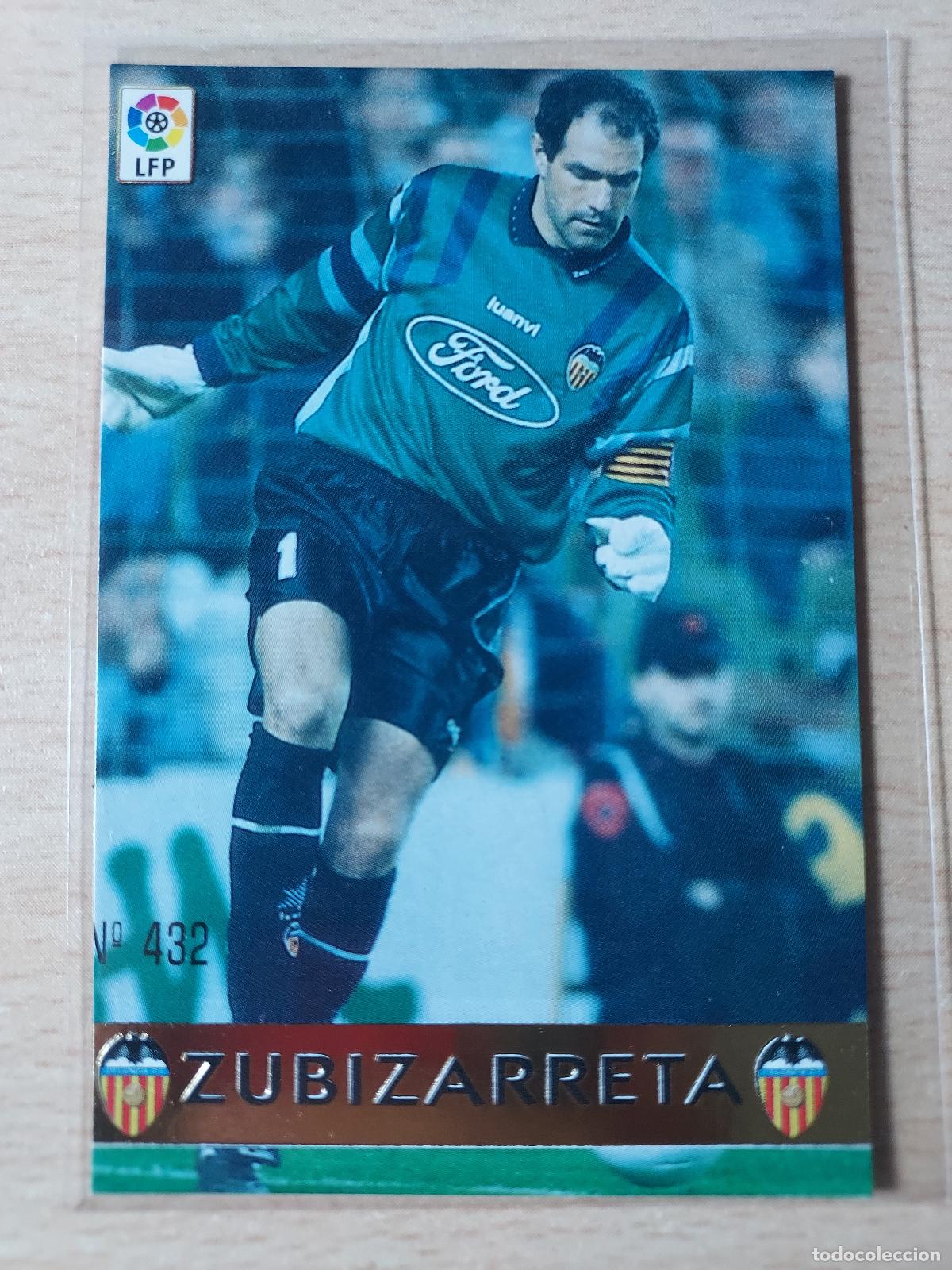 Fu&szlig;ball-Sticker: 1997-1998 - 432 ZUBIZARRETA - VALENCIA CF - MUNDICROMO