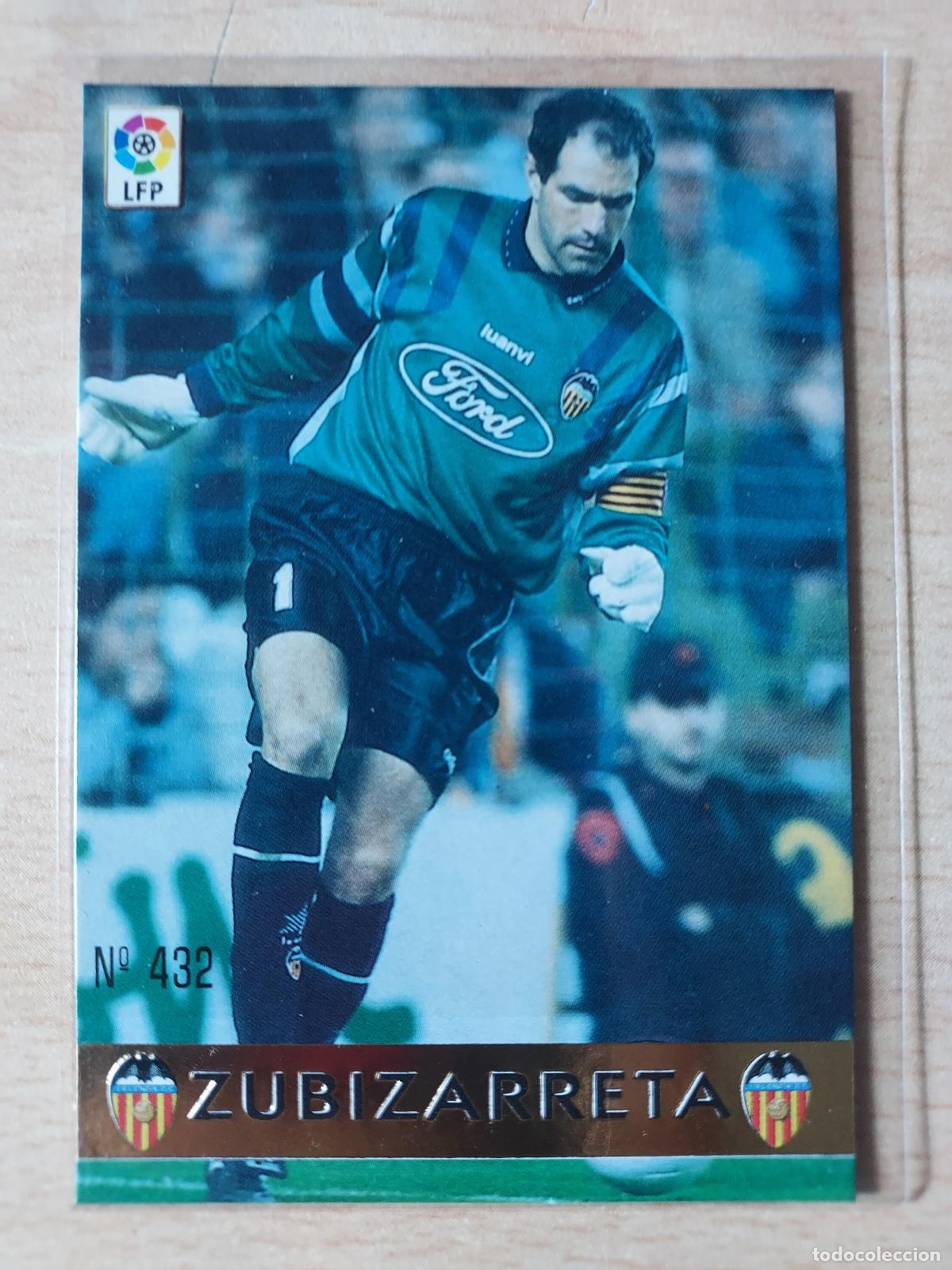 Fu&szlig;ball-Sticker: 1997-1998 - 432 ZUBIZARRETA - VALENCIA CF - MUNDICROMO