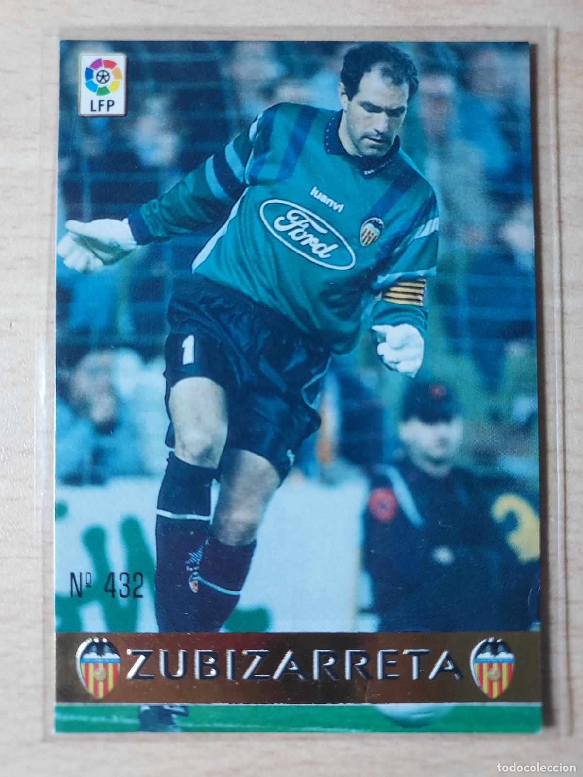 Fu&szlig;ball-Sticker: 1997-1998 - 432 ZUBIZARRETA - VALENCIA CF - MUNDICROMO