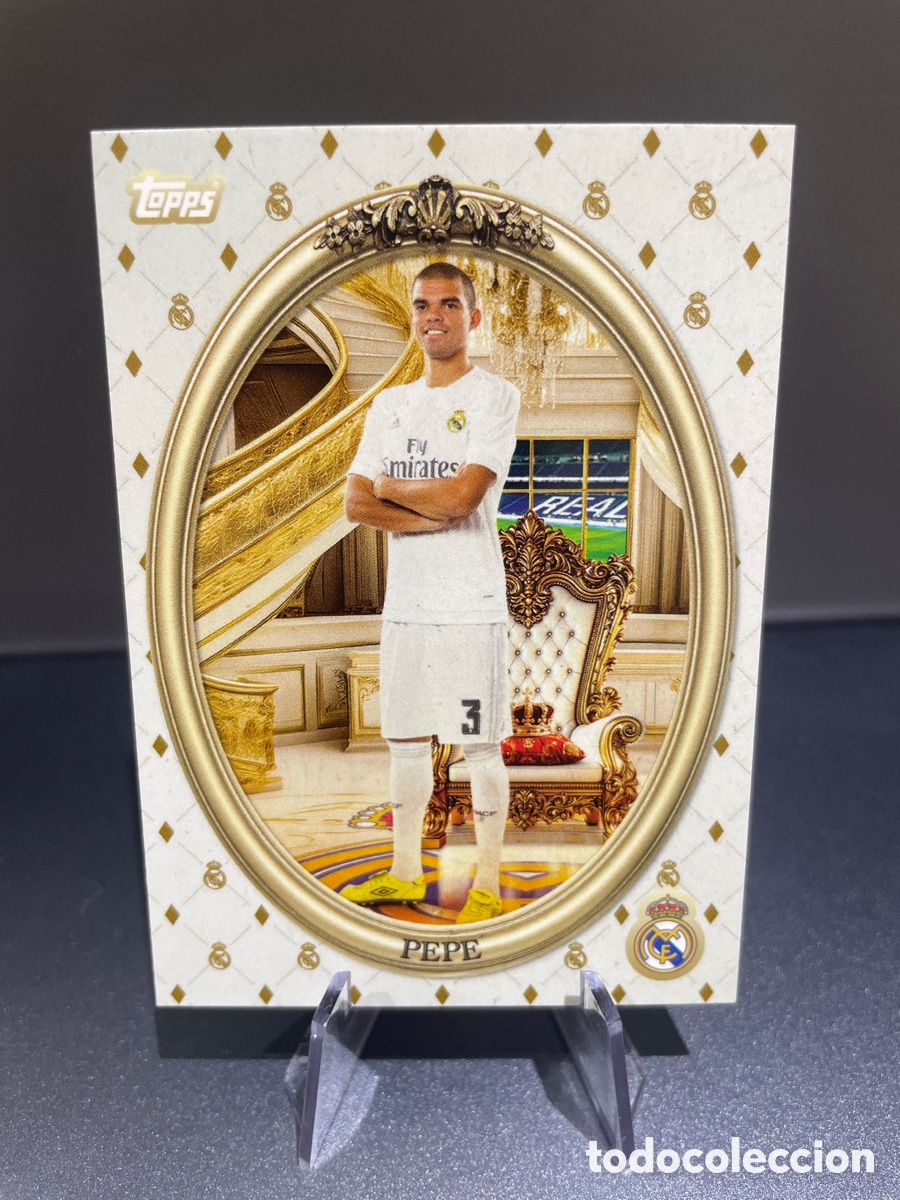 Figurine di Calcio: Pepe 44 King Topps Team Set Real Madrid 2025-26