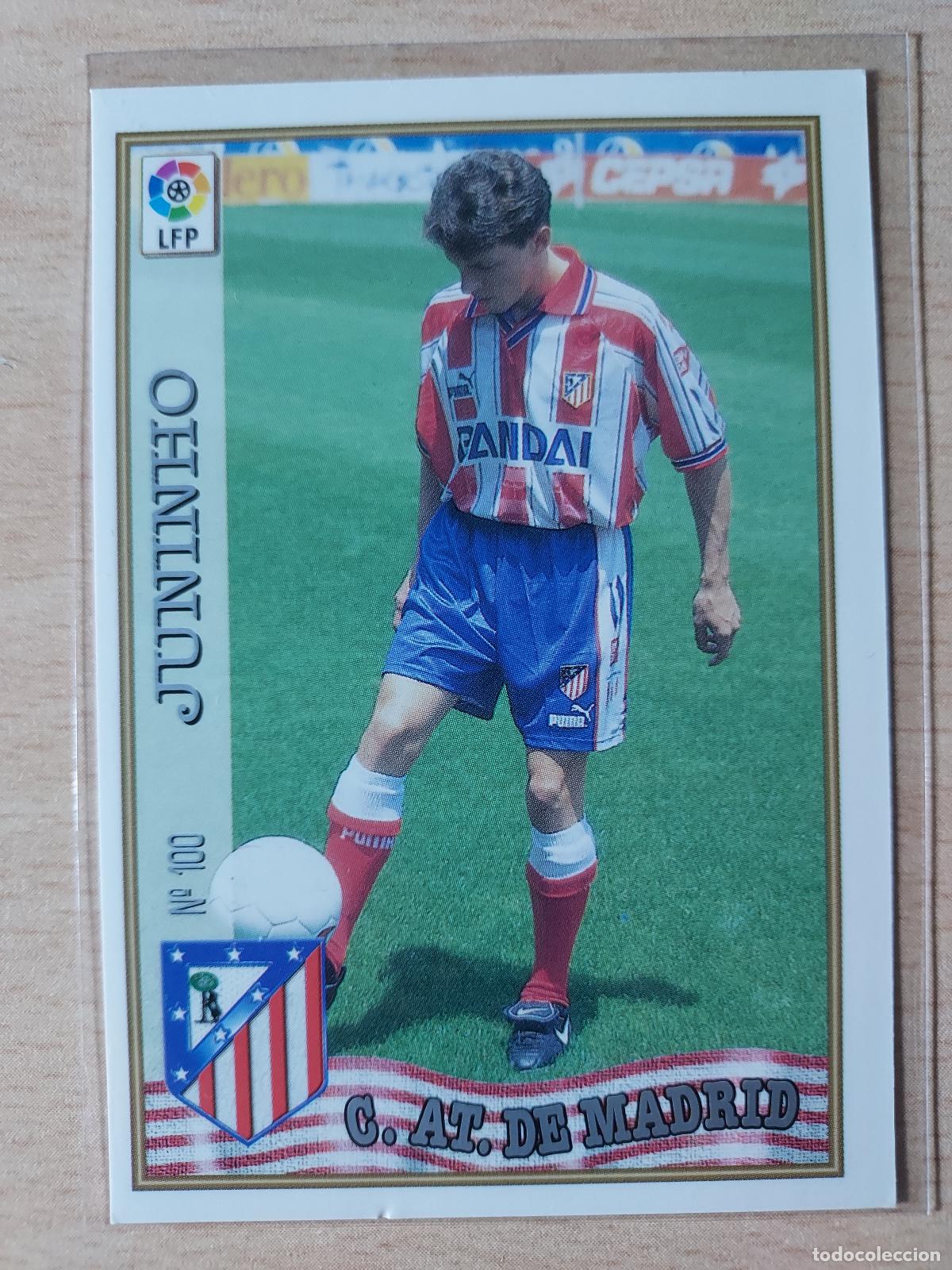 Figurine di Calcio: 1997-1998 - 100 JUNINHO - ATLETICO DE MADRID - MUNDICROMO