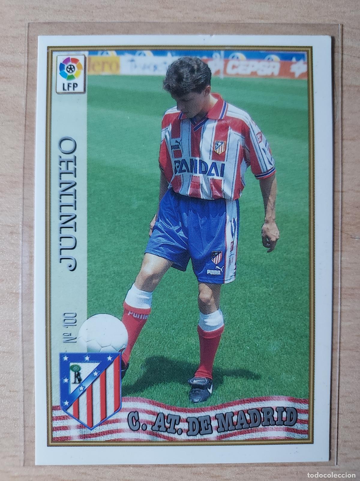 Figurine di Calcio: 1997-1998 - 100 JUNINHO - ATLETICO DE MADRID - MUNDICROMO