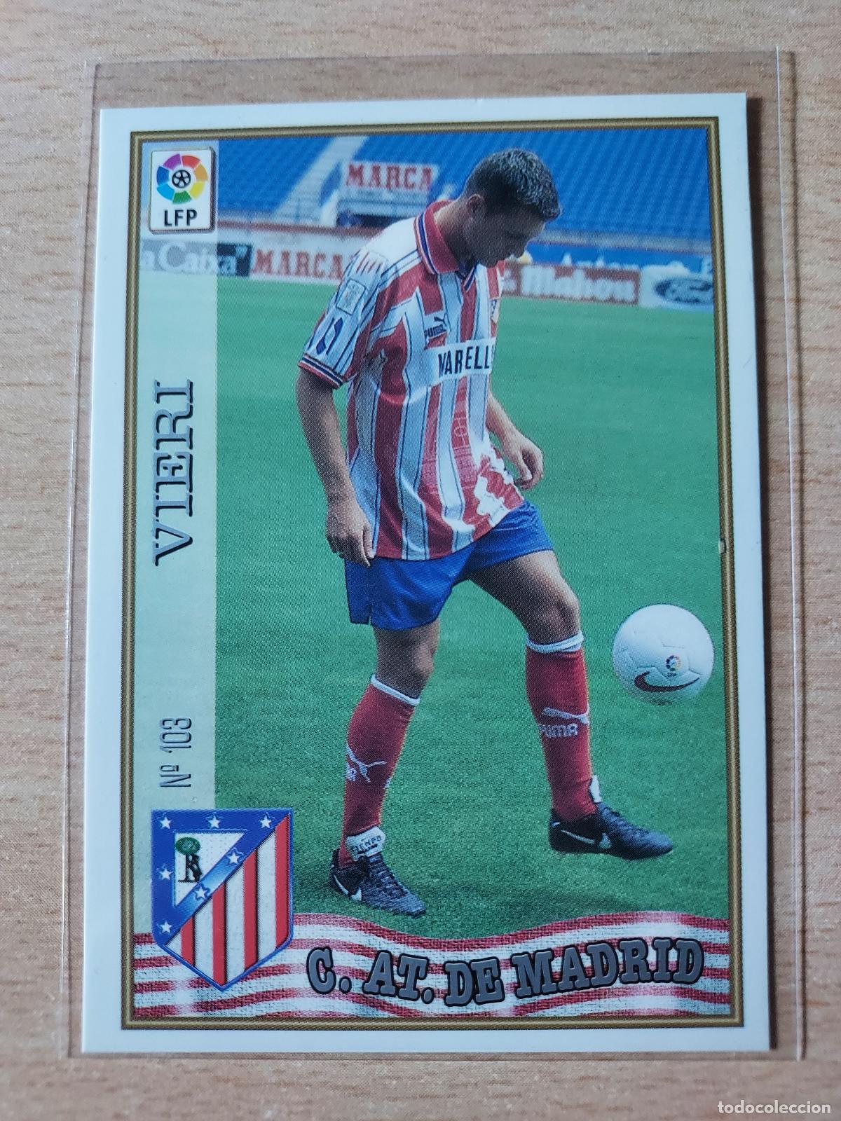 Fu&szlig;ball-Sticker: 1997-1998 - 103 VIERI - ATLETICO DE MADRID - MUNDICROMO
