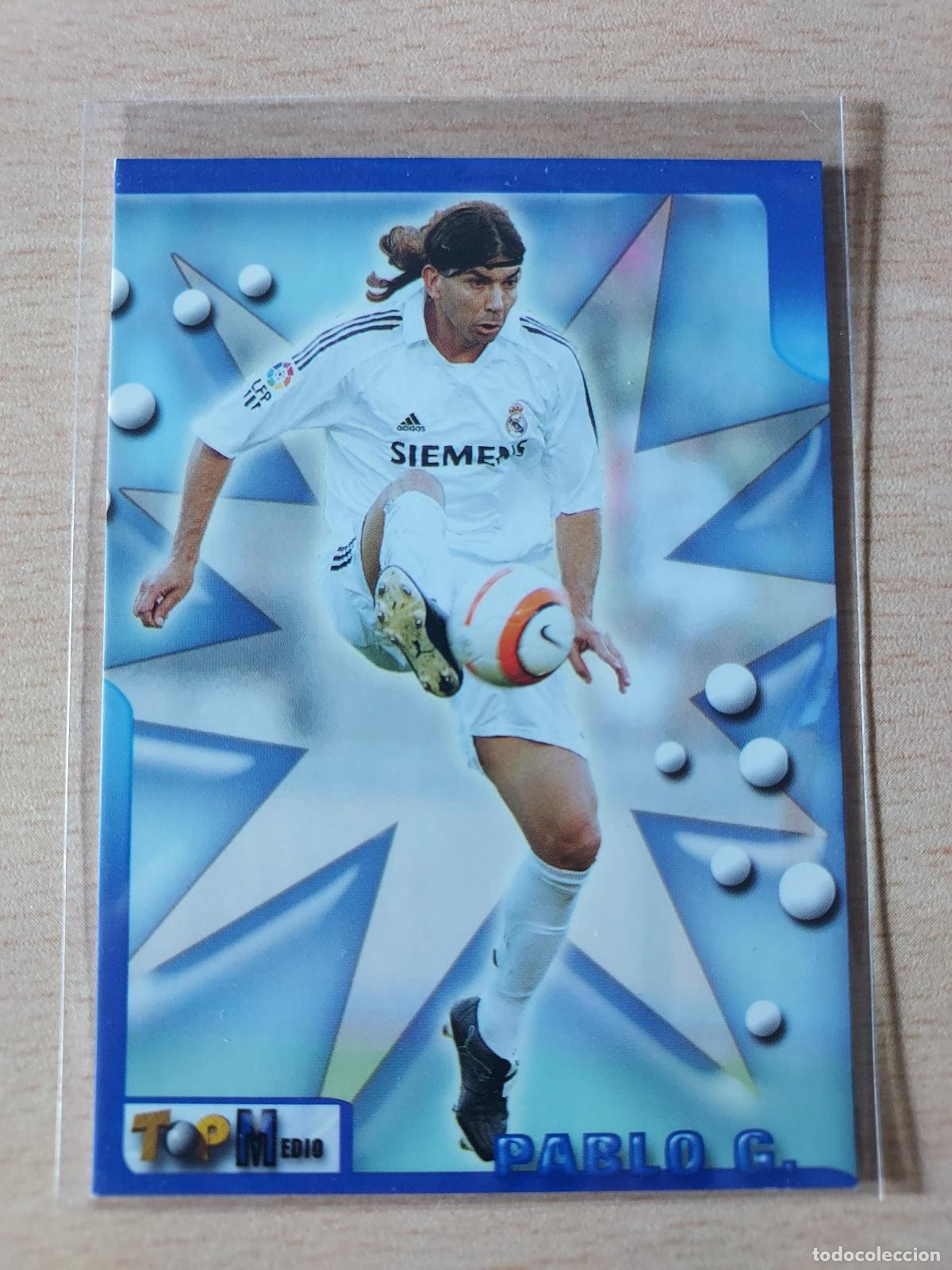 Fu&szlig;ball-Sticker: 2005-2006 - 110 PABLO GARCIA - REAL MADRID - MUNDICROMO TOP LIGA