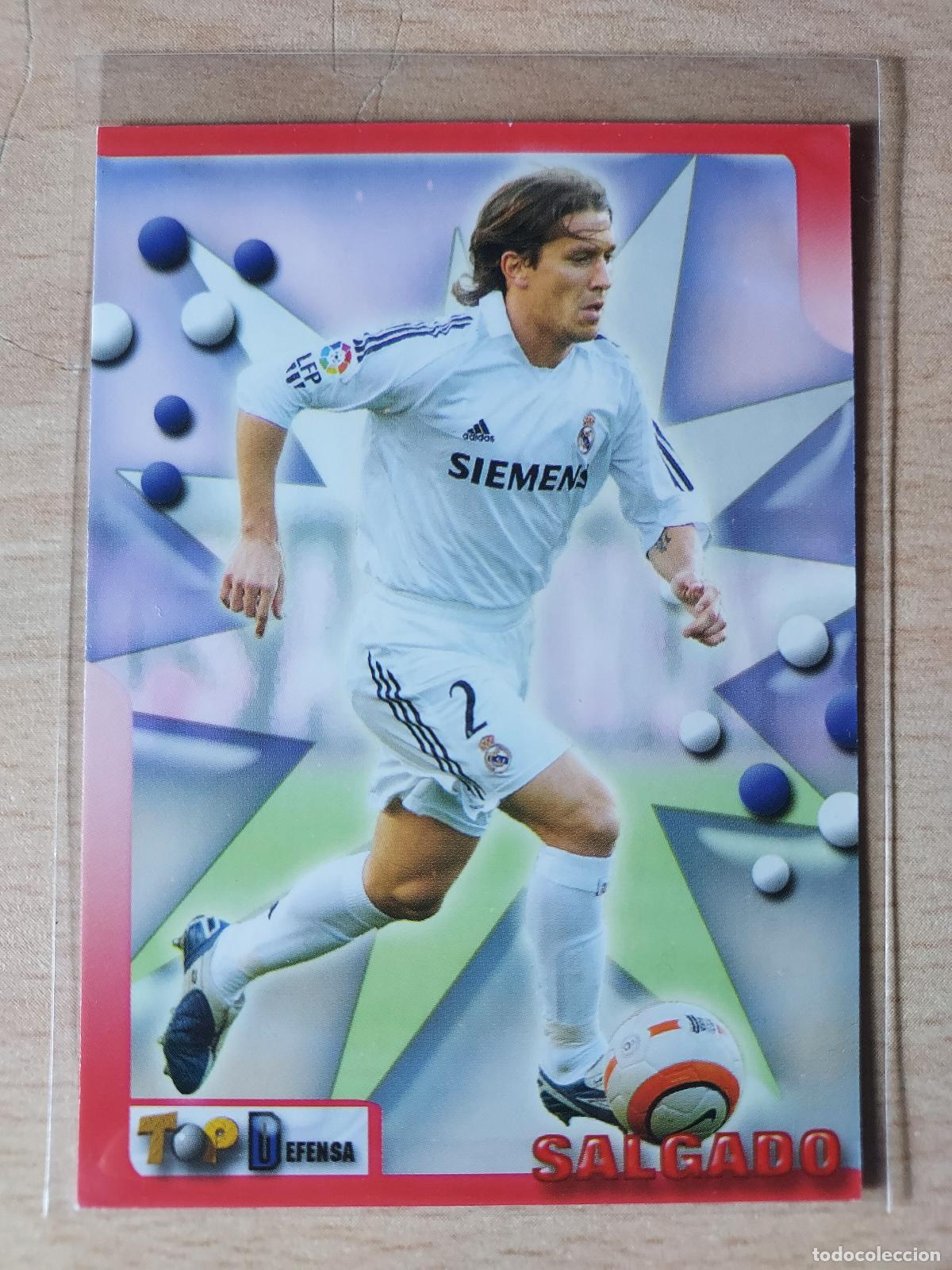 Fu&szlig;ball-Sticker: 2005-2006 - 20 MICHEL SALGADO - REAL MADRID - MUNDICROMO TOP LIGA