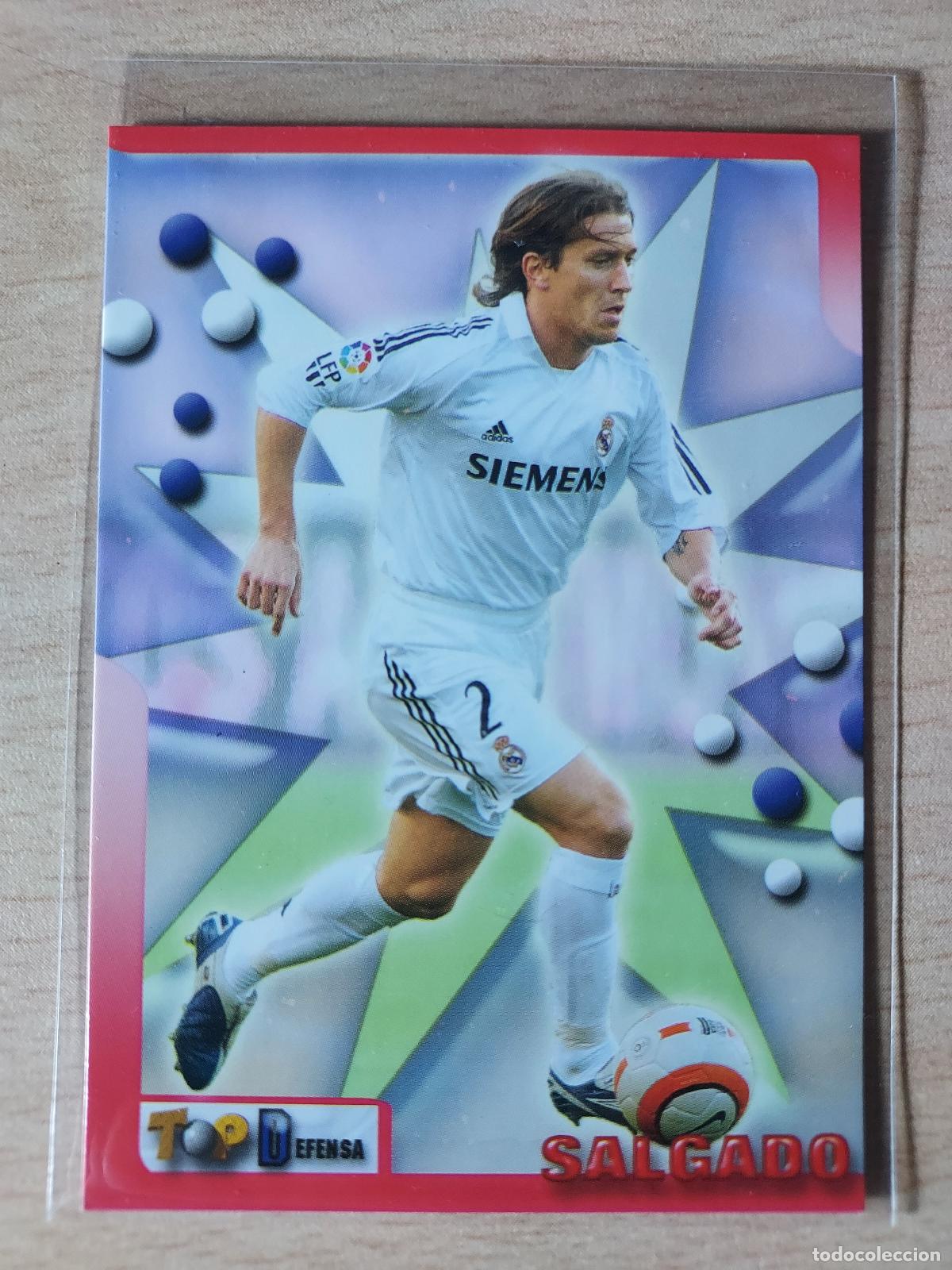 Fu&szlig;ball-Sticker: 2005-2006 - 20 MICHEL SALGADO - REAL MADRID - MUNDICROMO TOP LIGA