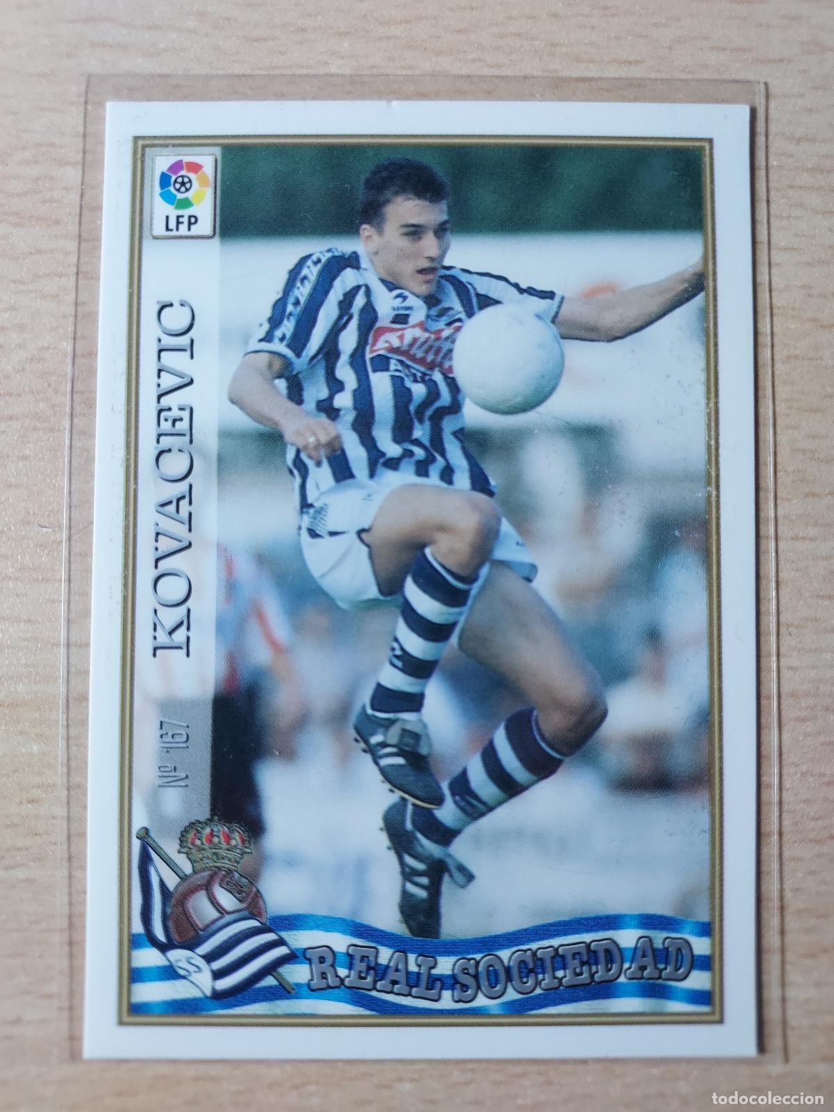 Fu&szlig;ball-Sticker: 1997-1998 - 167 KOVACEVIC - REAL SOCIEDAD - MUNDICROMO