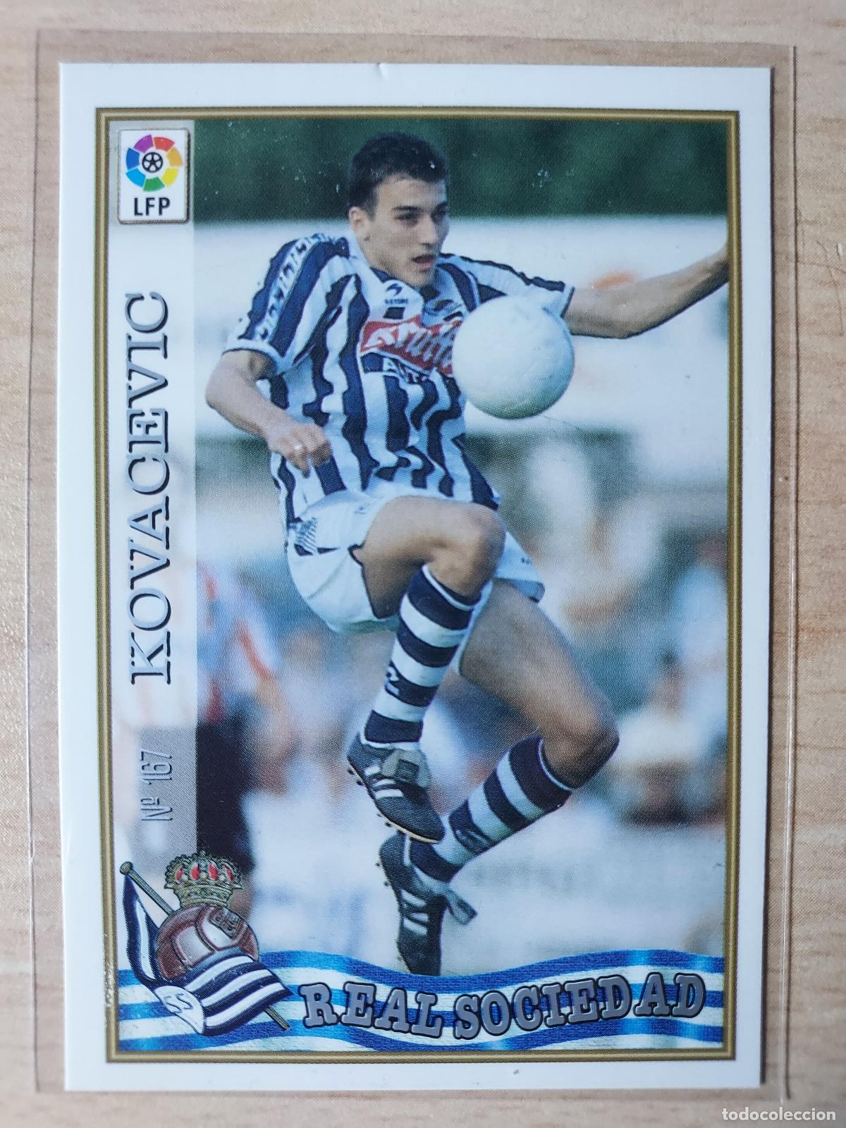 Fu&szlig;ball-Sticker: 1997-1998 - 167 KOVACEVIC - REAL SOCIEDAD - MUNDICROMO