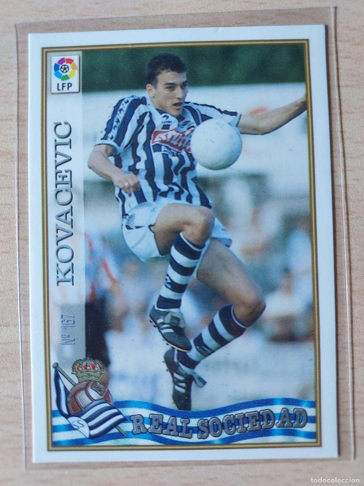 Fu&szlig;ball-Sticker: 1997-1998 - 167 KOVACEVIC - REAL SOCIEDAD - MUNDICROMO