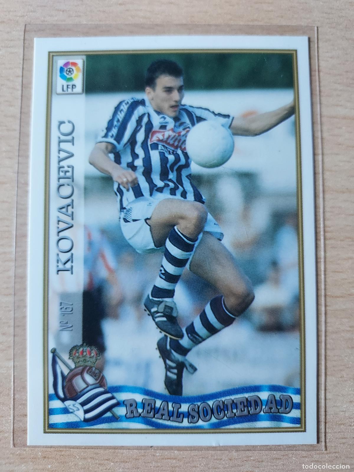Fu&szlig;ball-Sticker: 1997-1998 - 167 KOVACEVIC - REAL SOCIEDAD - MUNDICROMO