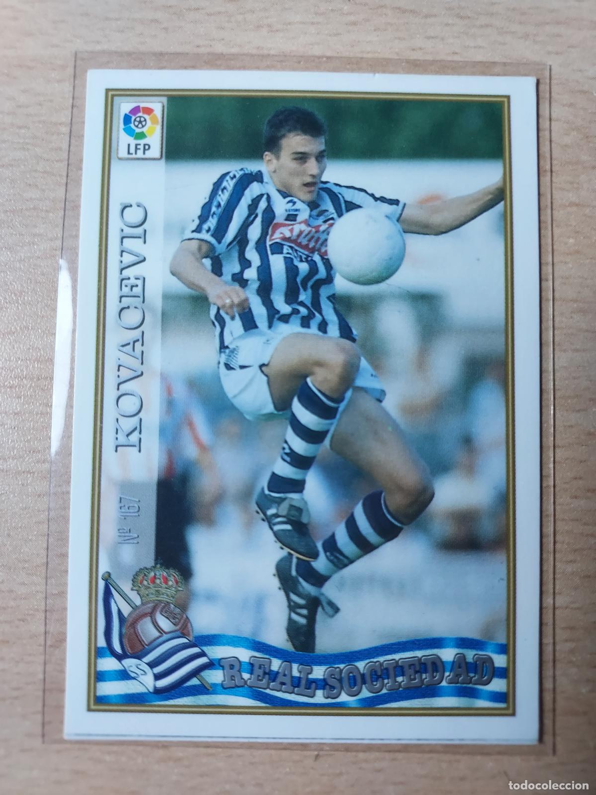 Fu&szlig;ball-Sticker: 1997-1998 - 167 KOVACEVIC - REAL SOCIEDAD - MUNDICROMO