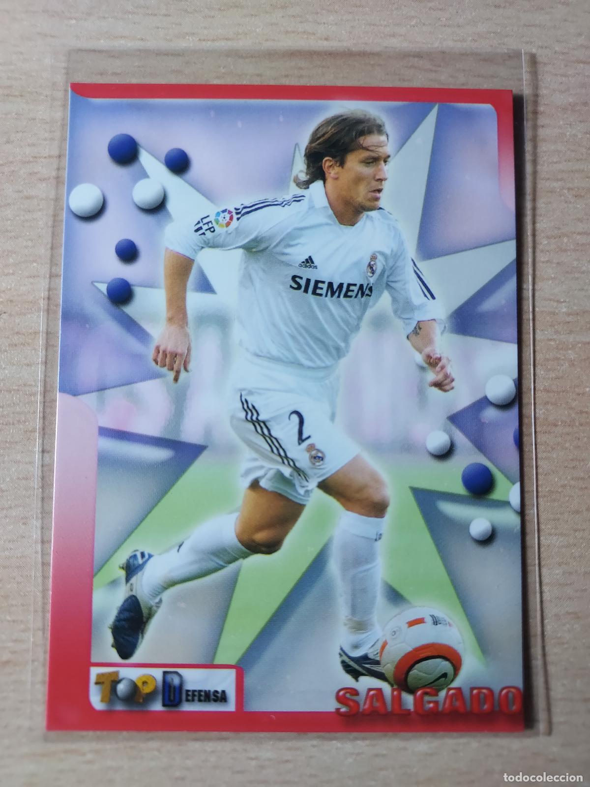 Fu&szlig;ball-Sticker: 2005-2006 - 20 MICHEL SALGADO - REAL MADRID - MUNDICROMO TOP LIGA