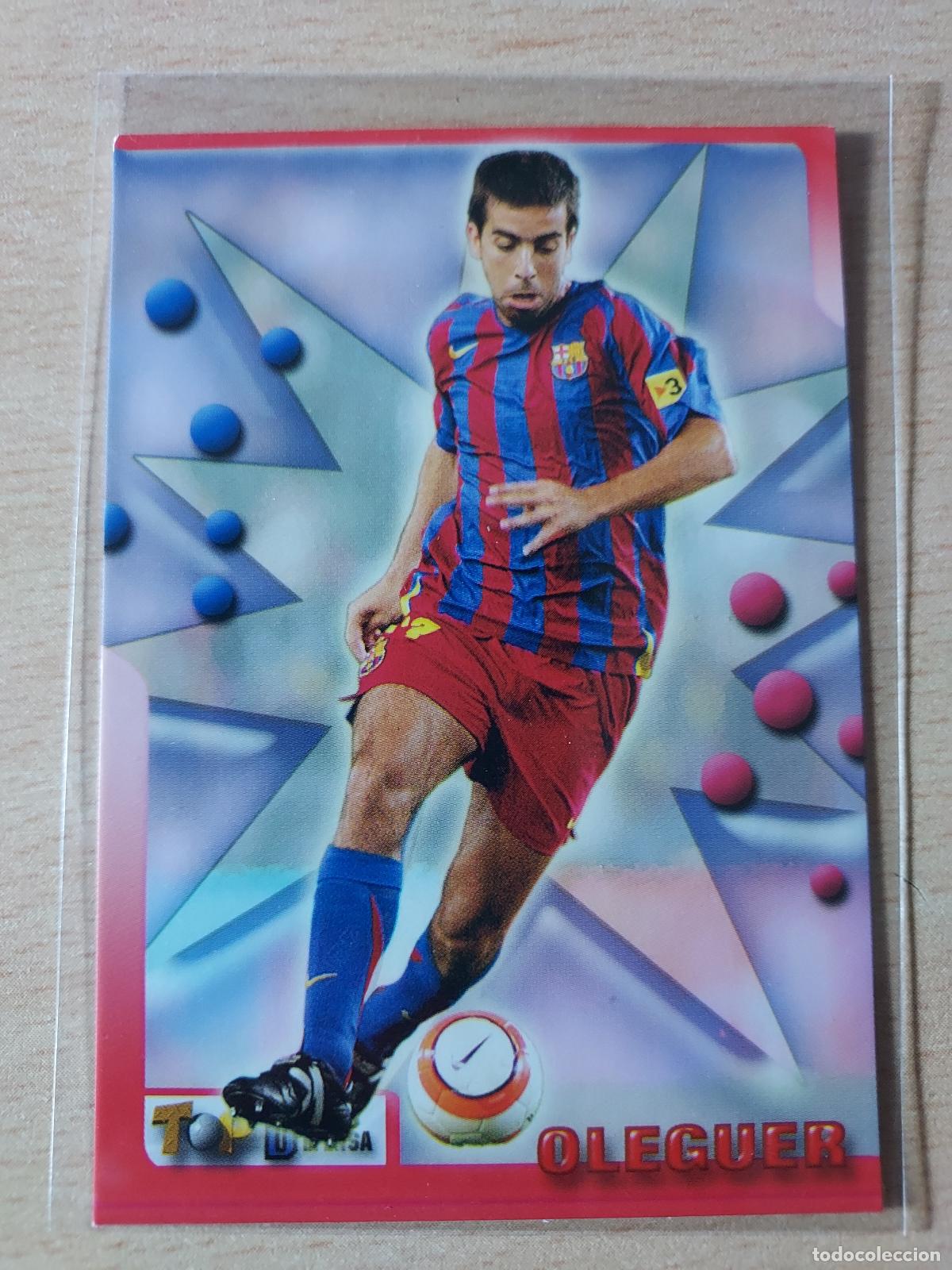 Fu&szlig;ball-Sticker: 2005-2006 - 55 OLEGUER - FC BARCELONA - MUNDICROMO TOP LIGA