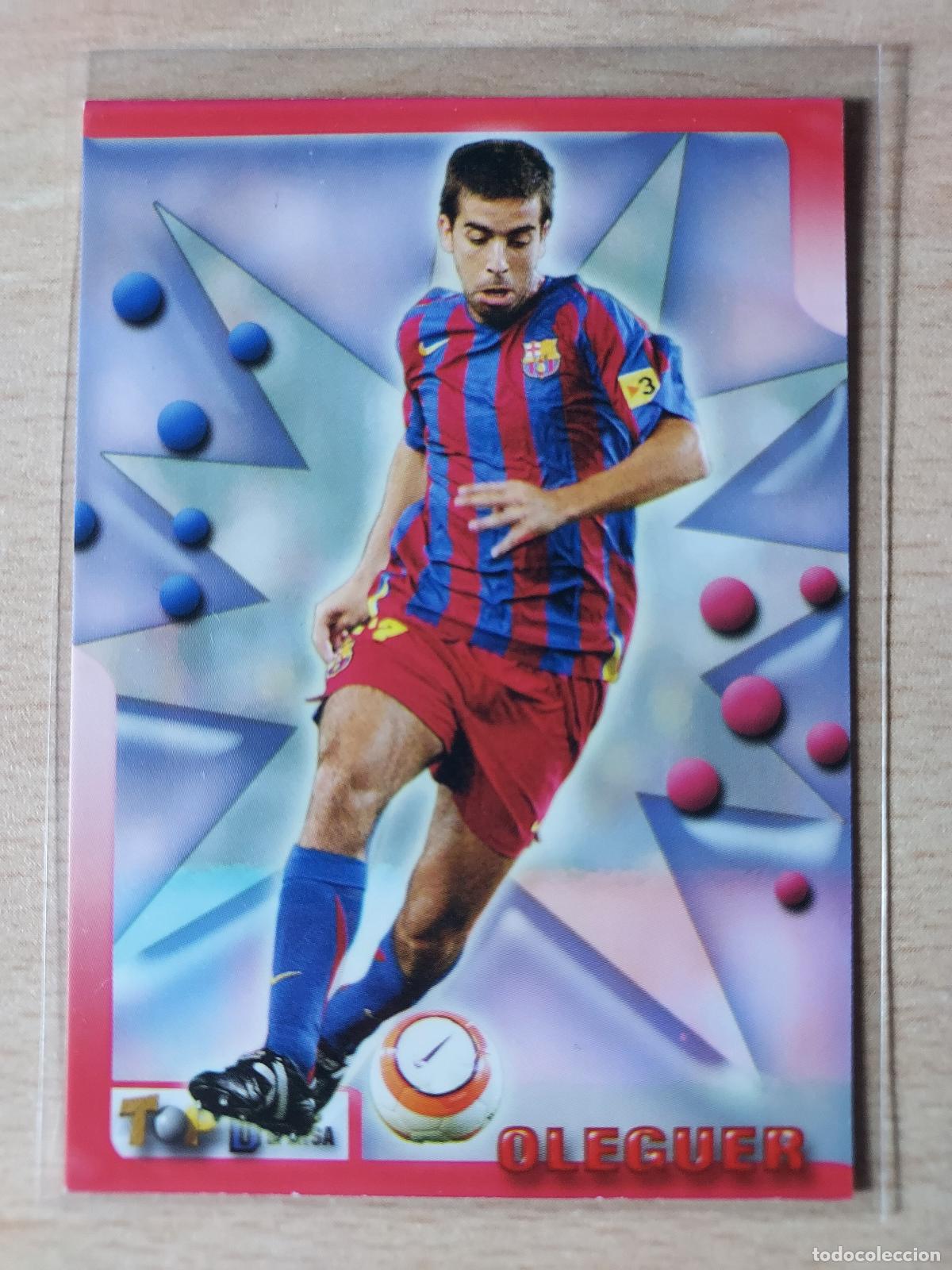 Cromos de F&uacute;tbol: 2005-2006 - 55 OLEGUER - FC BARCELONA - MUNDICROMO TOP LIGA