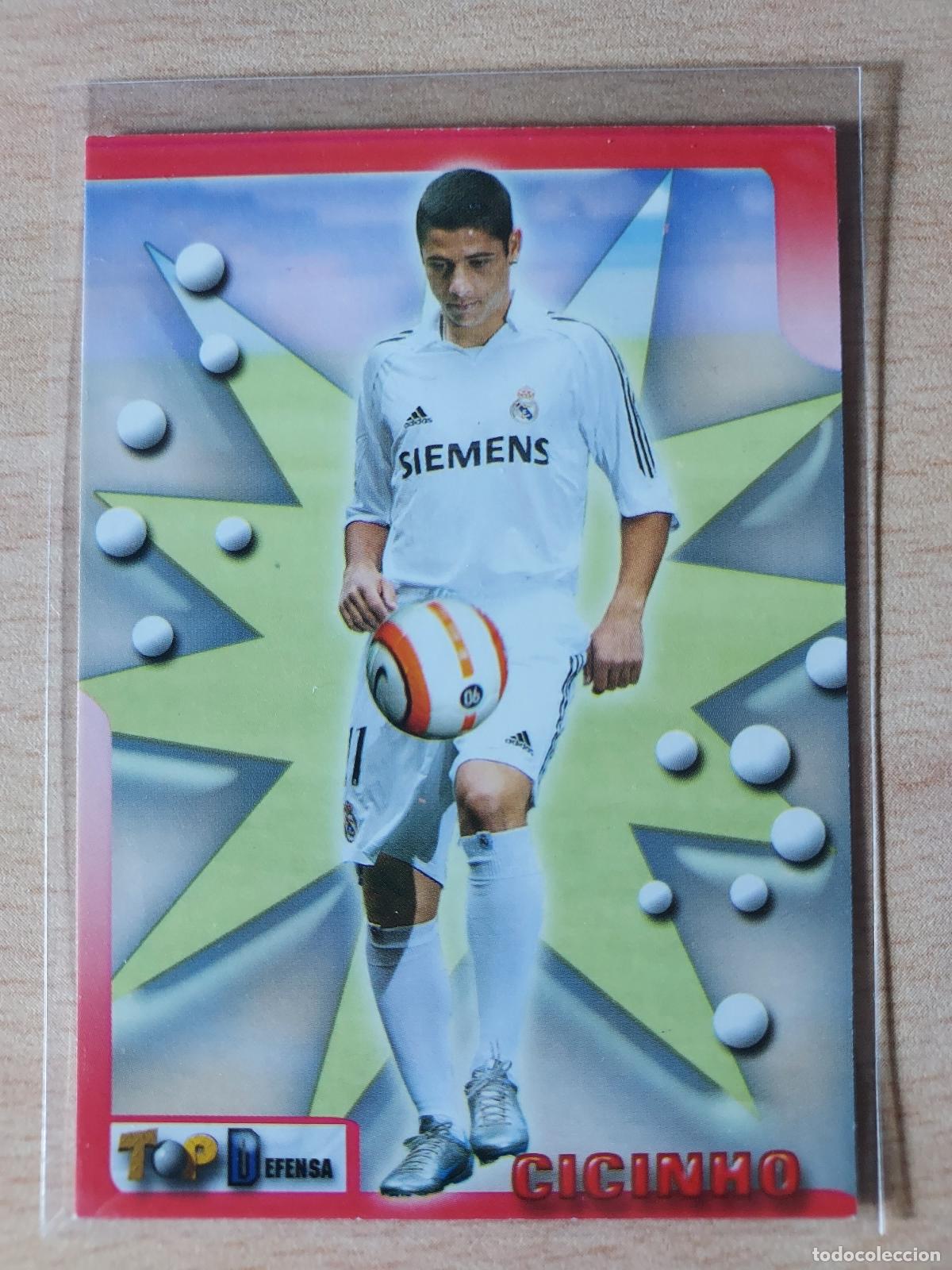 Figurine di Calcio: 2005-2006 - 28 CICINHO - REAL MADRID - MUNDICROMO TOP LIGA