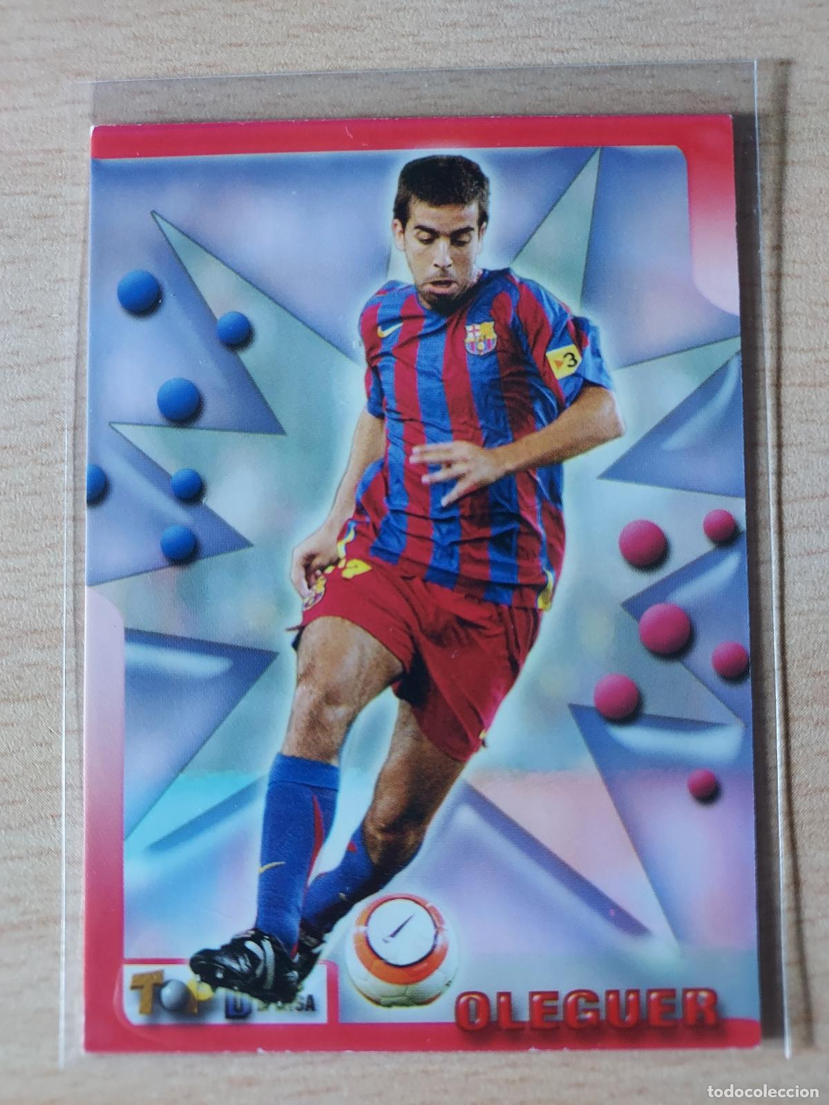 Figurine di Calcio: 2005-2006 - 55 OLEGUER - FC BARCELONA - MUNDICROMO TOP LIGA
