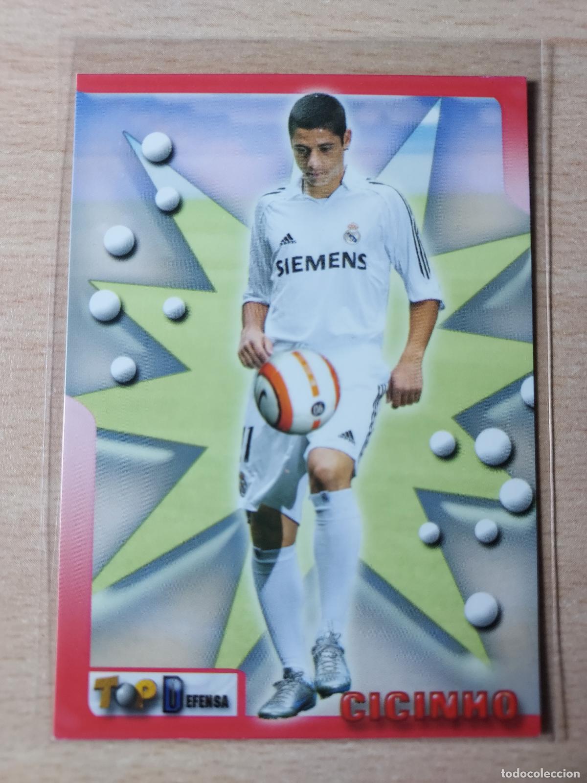 Figurine di Calcio: 2005-2006 - 28 CICINHO - REAL MADRID - MUNDICROMO TOP LIGA