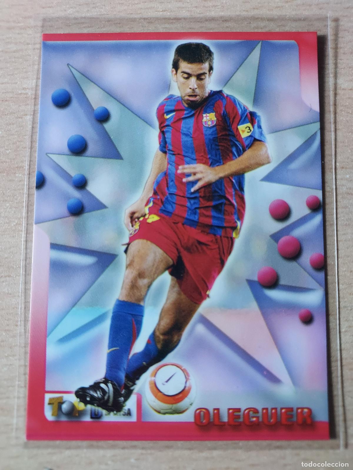 Figurine di Calcio: 2005-2006 - 55 OLEGUER - FC BARCELONA - MUNDICROMO TOP LIGA