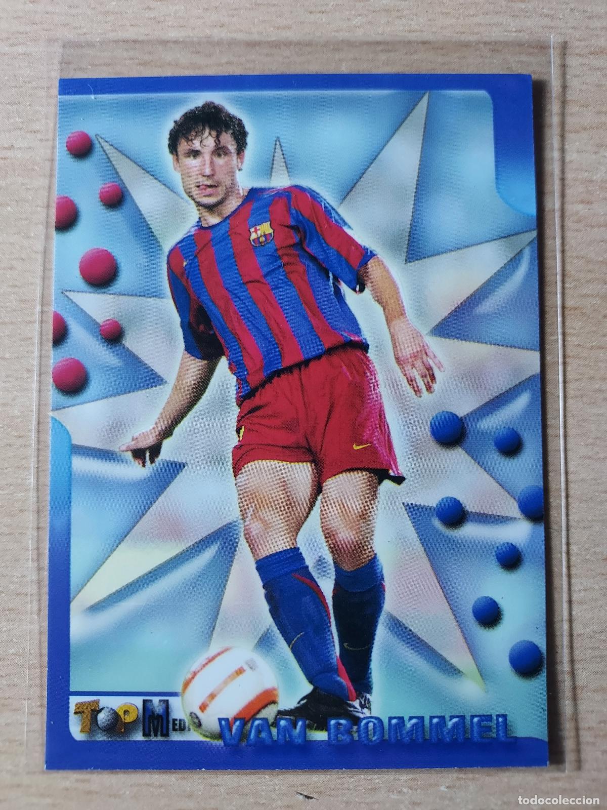 Figurine di Calcio: 2005-2006 - 101 VAN BOMMEL - FC BARCELONA - MUNDICROMO TOP LIGA