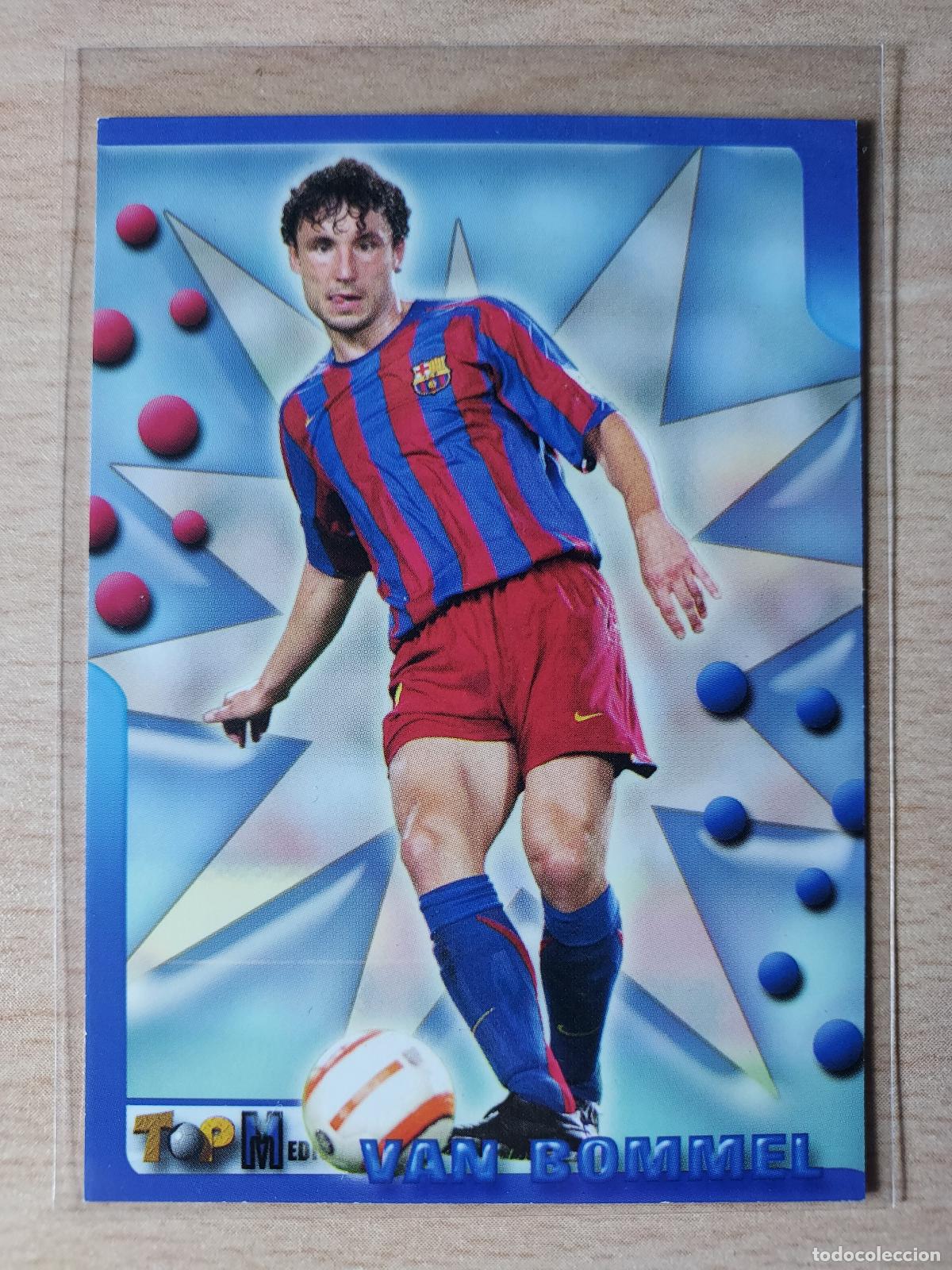 Figurine di Calcio: 2005-2006 - 101 VAN BOMMEL - FC BARCELONA - MUNDICROMO TOP LIGA