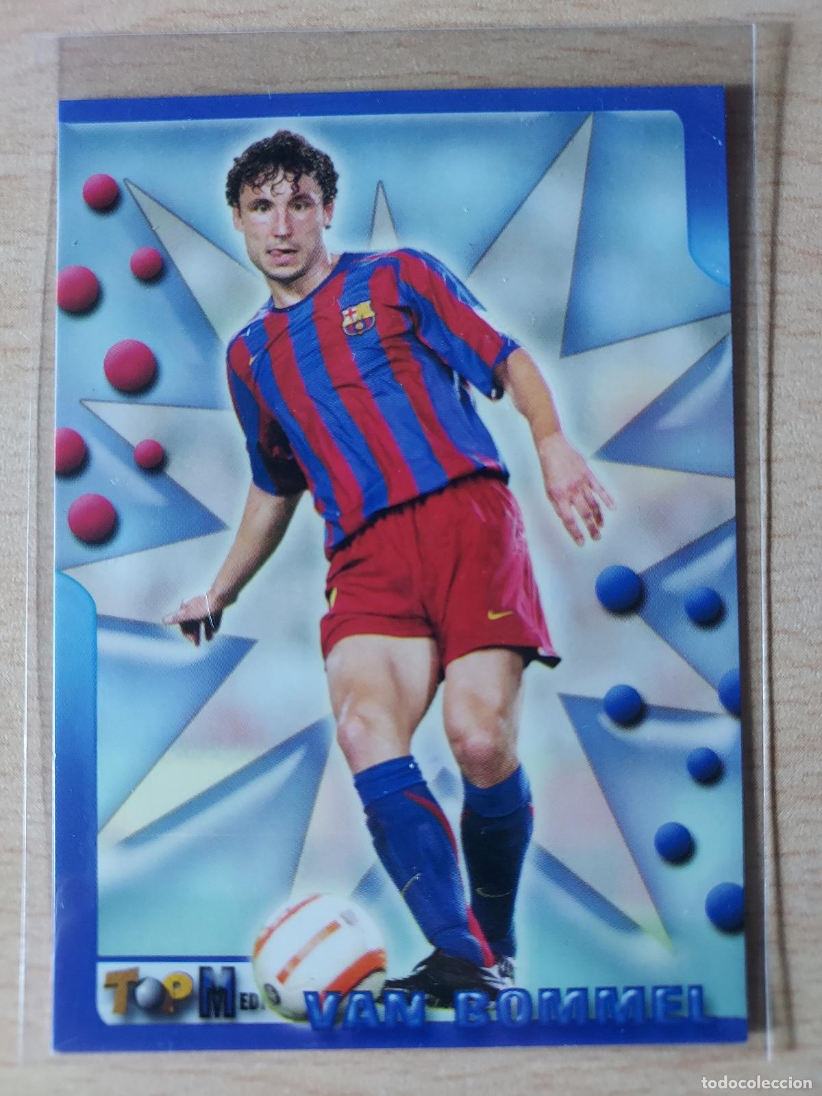 Figurine di Calcio: 2005-2006 - 101 VAN BOMMEL - FC BARCELONA - MUNDICROMO TOP LIGA