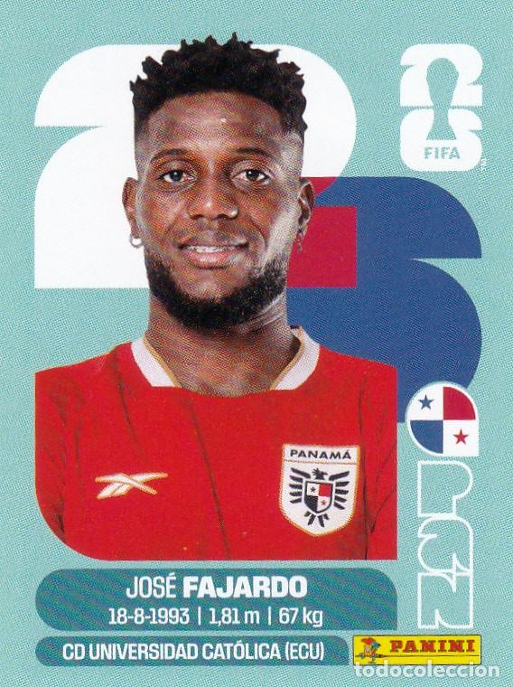 Fu&szlig;ball-Sticker: FIFA WORLD CUP 2026 * FAJARDO N&ordm; 17 * PANAMA - NUEVO DE SOBRE (A-18)