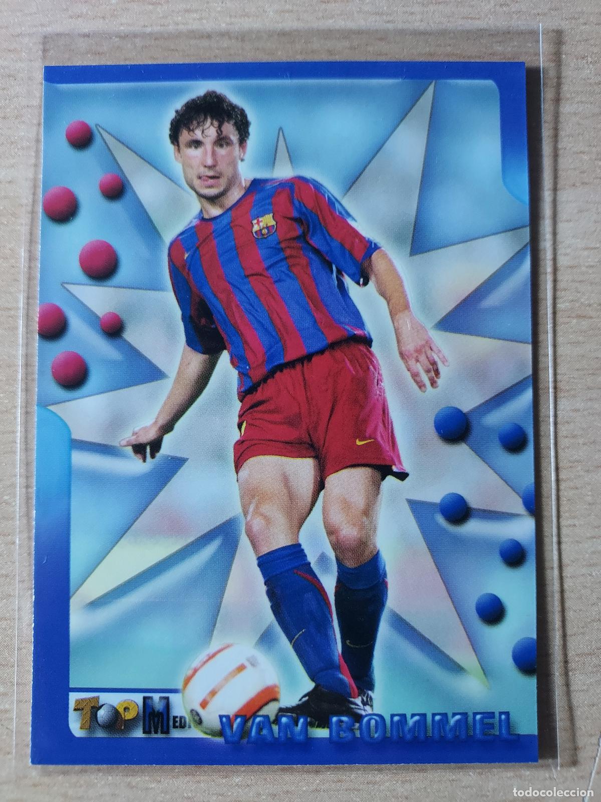 Fu&szlig;ball-Sticker: 2005-2006 - 101 VAN BOMMEL - FC BARCELONA - MUNDICROMO TOP LIGA