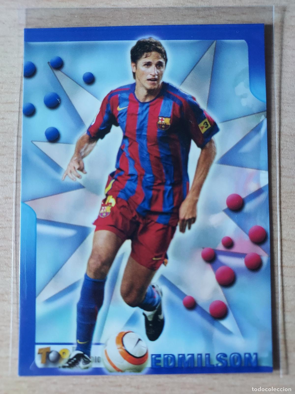 Fu&szlig;ball-Sticker: 2005-2006 - 145 EDMILSON - FC BARCELONA - MUNDICROMO TOP LIGA