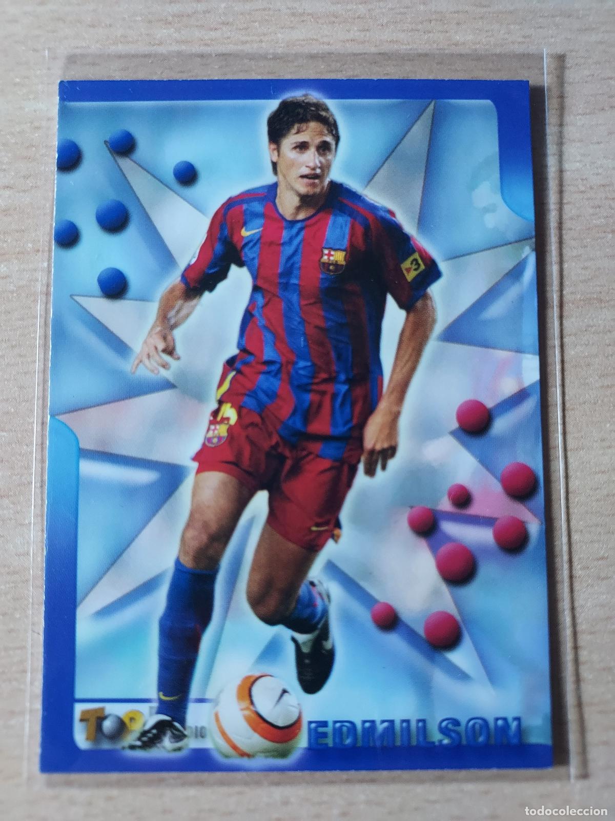 Fu&szlig;ball-Sticker: 2005-2006 - 145 EDMILSON - FC BARCELONA - MUNDICROMO TOP LIGA
