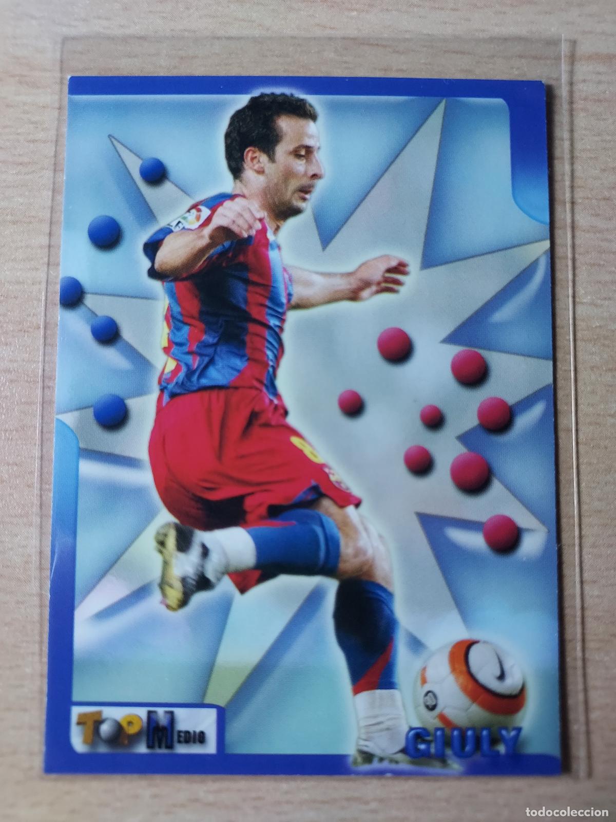Fu&szlig;ball-Sticker: 2005-2006 - 154 GIULY - FC BARCELONA - MUNDICROMO TOP LIGA