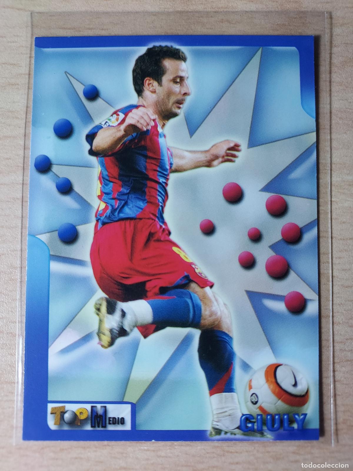 Fu&szlig;ball-Sticker: 2005-2006 - 154 GIULY - FC BARCELONA - MUNDICROMO TOP LIGA