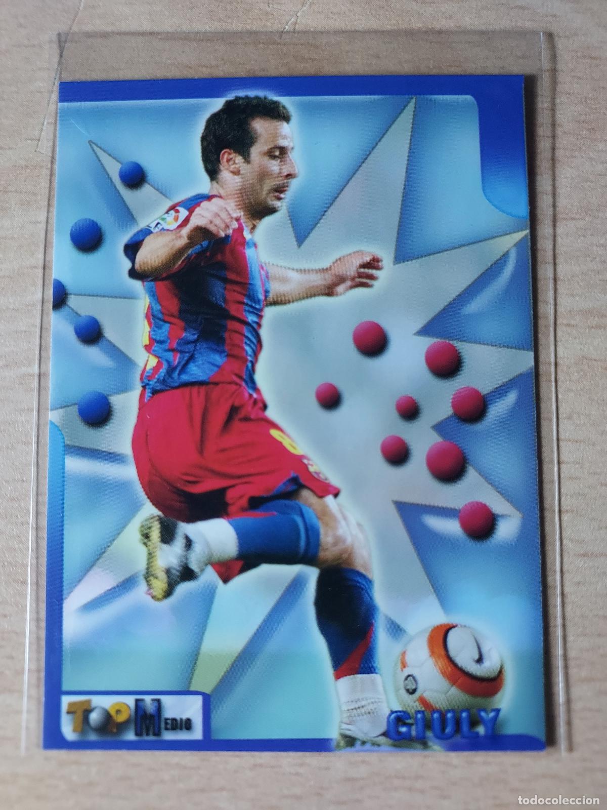 Figurine di Calcio: 2005-2006 - 154 GIULY - FC BARCELONA - MUNDICROMO TOP LIGA