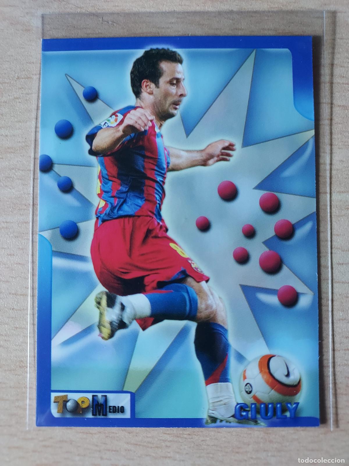 Figurine di Calcio: 2005-2006 - 154 GIULY - FC BARCELONA - MUNDICROMO TOP LIGA
