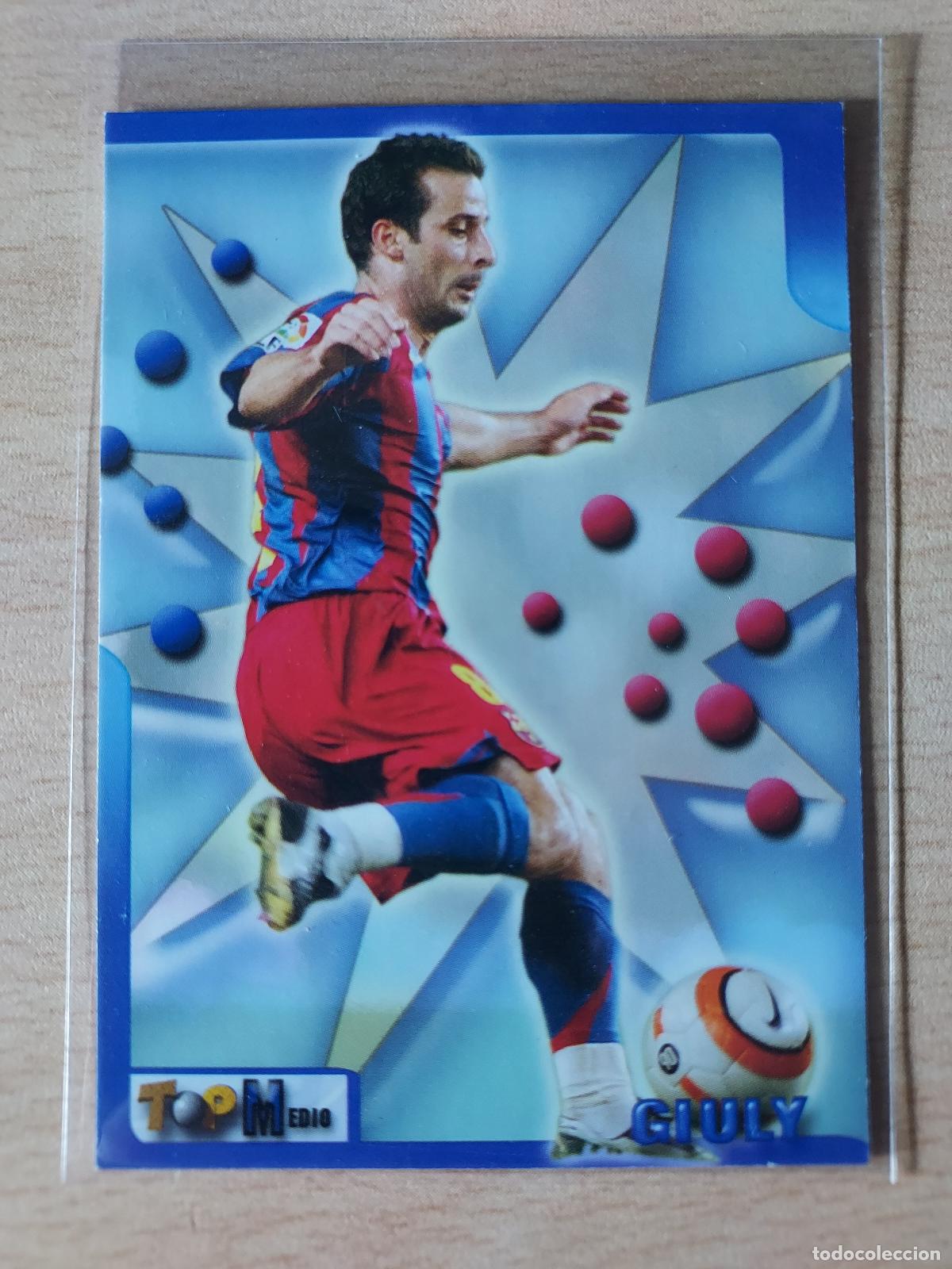 Figurine di Calcio: 2005-2006 - 154 GIULY - FC BARCELONA - MUNDICROMO TOP LIGA